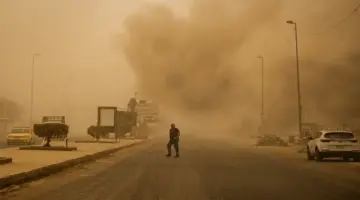 عاجل: إنذار أحمر يغطي الرياض – عواصف ترابية تهدد الرؤية بالانعدام وتصل إلى 4 محافظات حتى 9 مساءً!